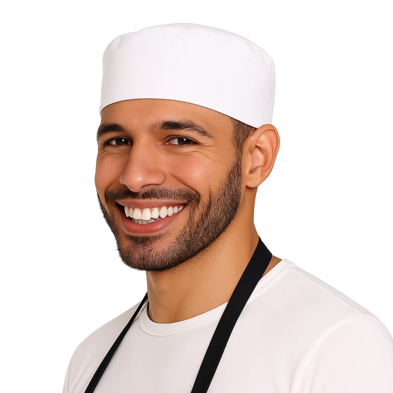 Chef Caps White – Pack Of 12