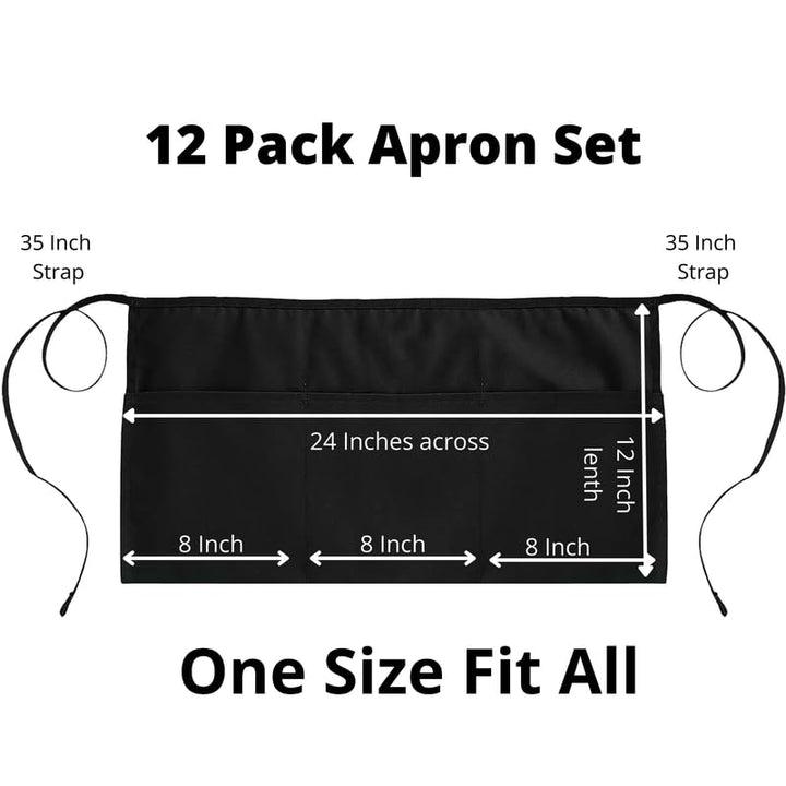 Half Aprons Pack of 12