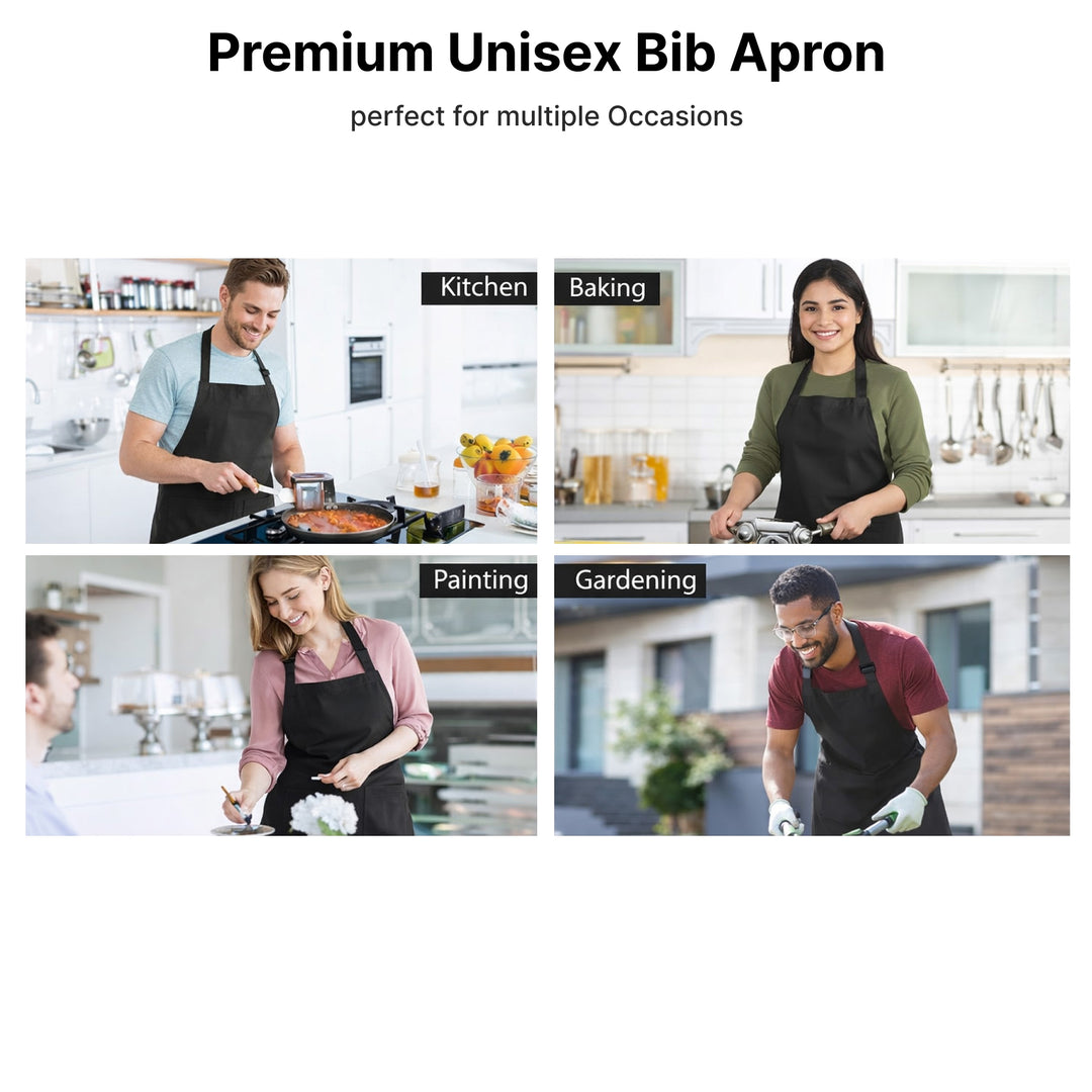 Adjustable Waterproof Apron Pack of 12