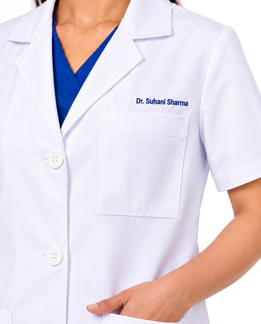 Half Women's Lab Coat Apron