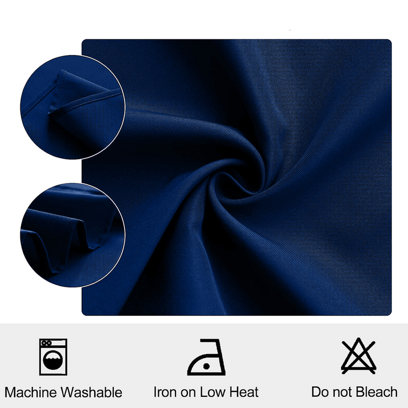 Blue Table Napkins - Pack of 6(Personalisation Available)