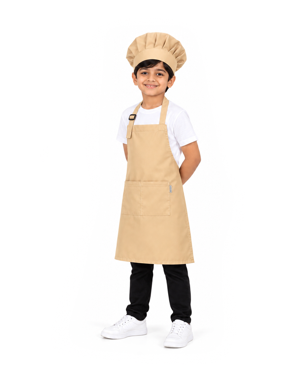 Kids Apron with Chef Cap