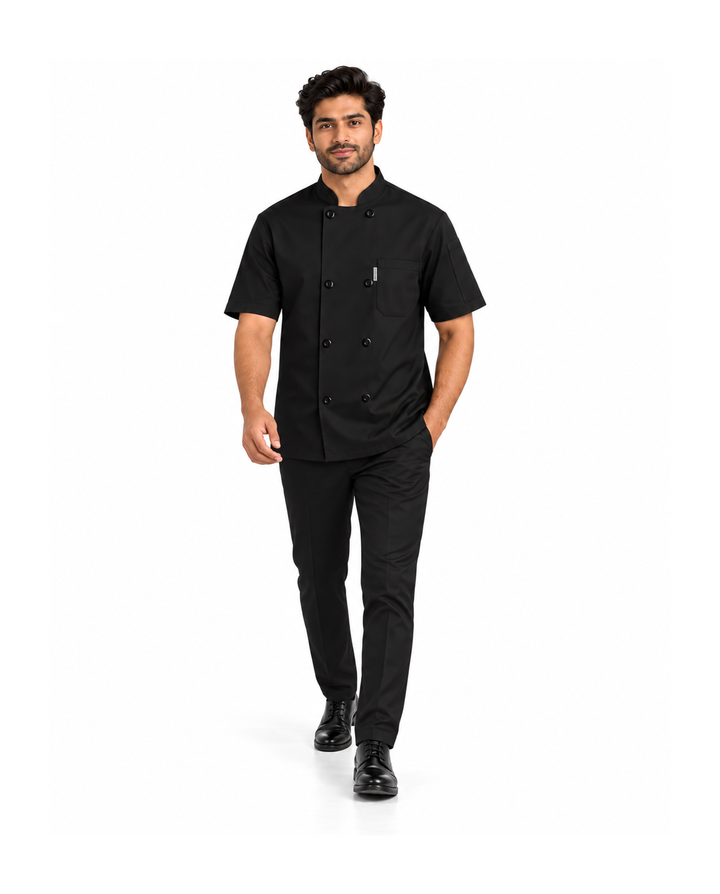 Classic Half Sleeves Unisex Chef Coat