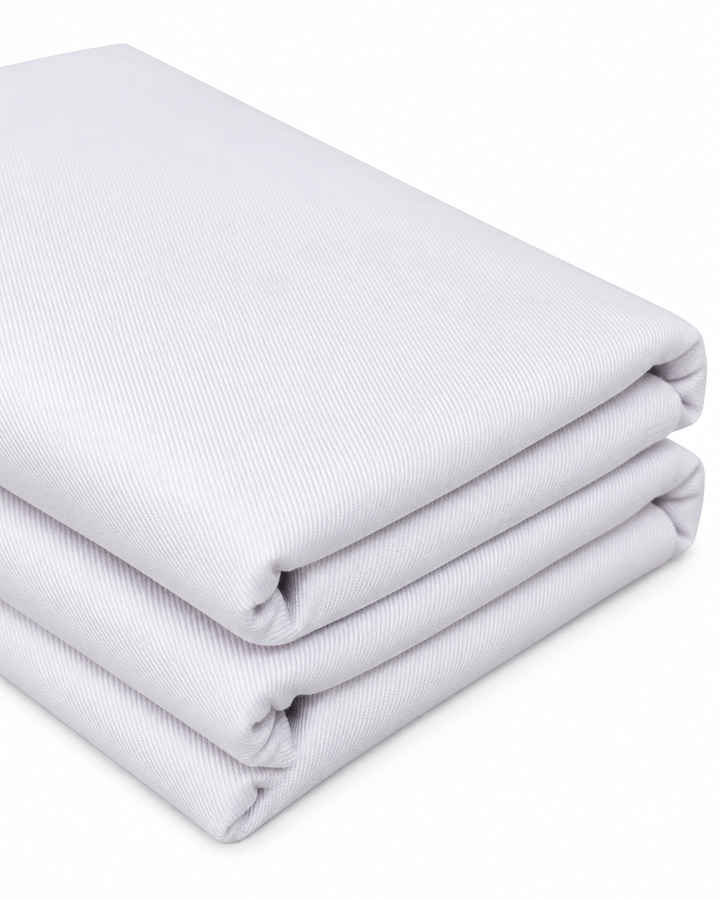 Indian Navy Uniform White Fabric