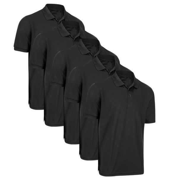 Staff Uniform Black T-Shirt Pack of 5 (Personalisation Available)