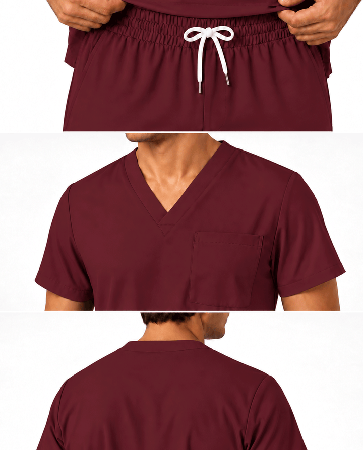 Classic Men's V-Neck Scrub