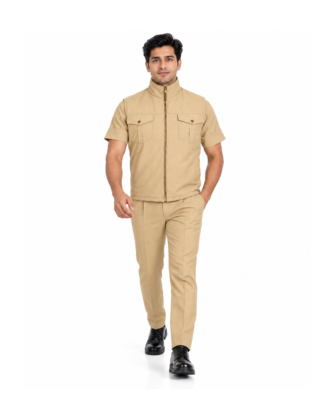 Khaki Half Jacket