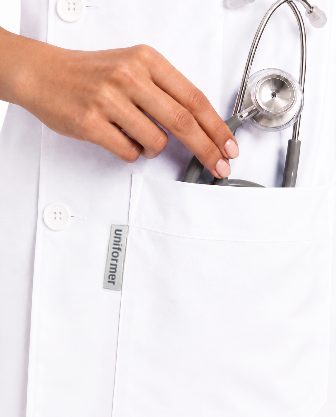 Half Women's Lab Coat Apron