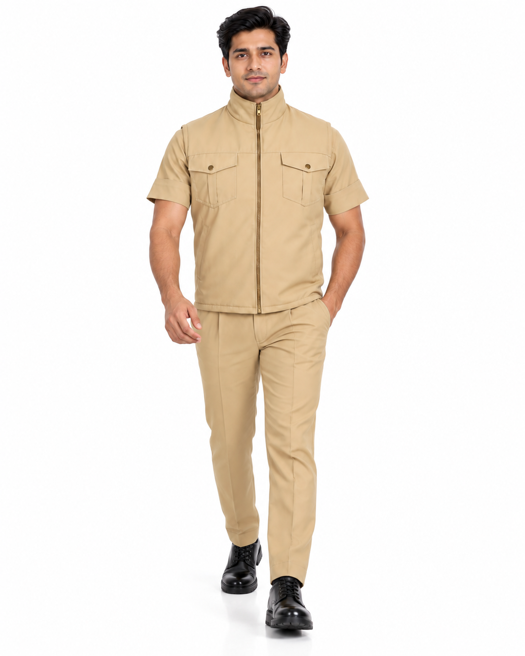 Khaki Half Jacket