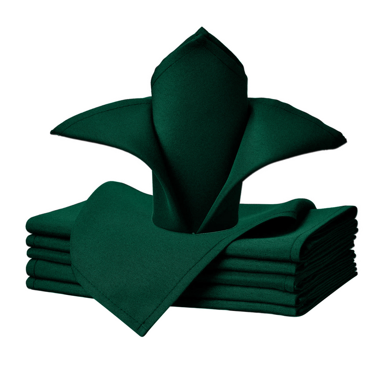 Green Table Napkins - Pack of 6