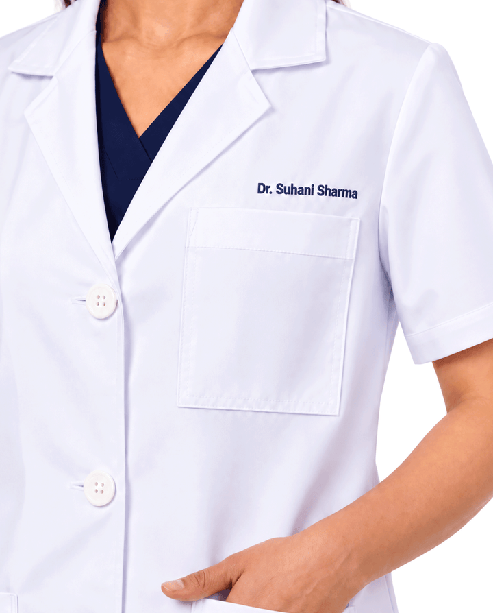 Half Women's Lab Coat Apron