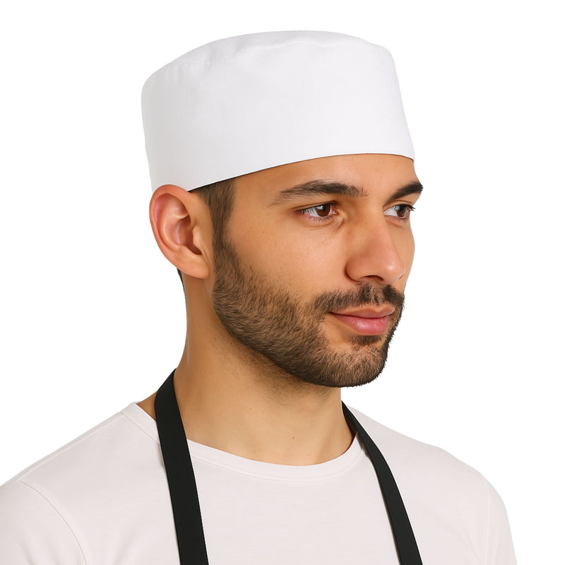 Chef Caps White – Pack Of 12