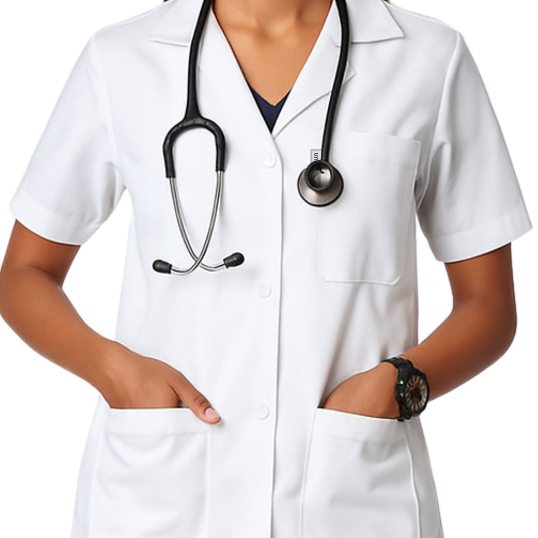 Women Half Lab Coat Pack of 2