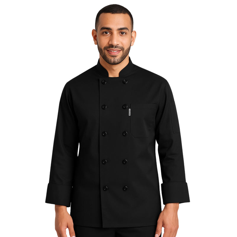 Chef Coat Black (Personalisation Available)
