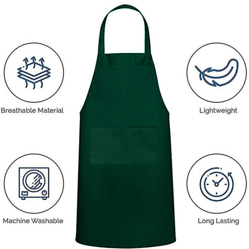 Green Aprons - Pack of 12 (Personalisation available)
