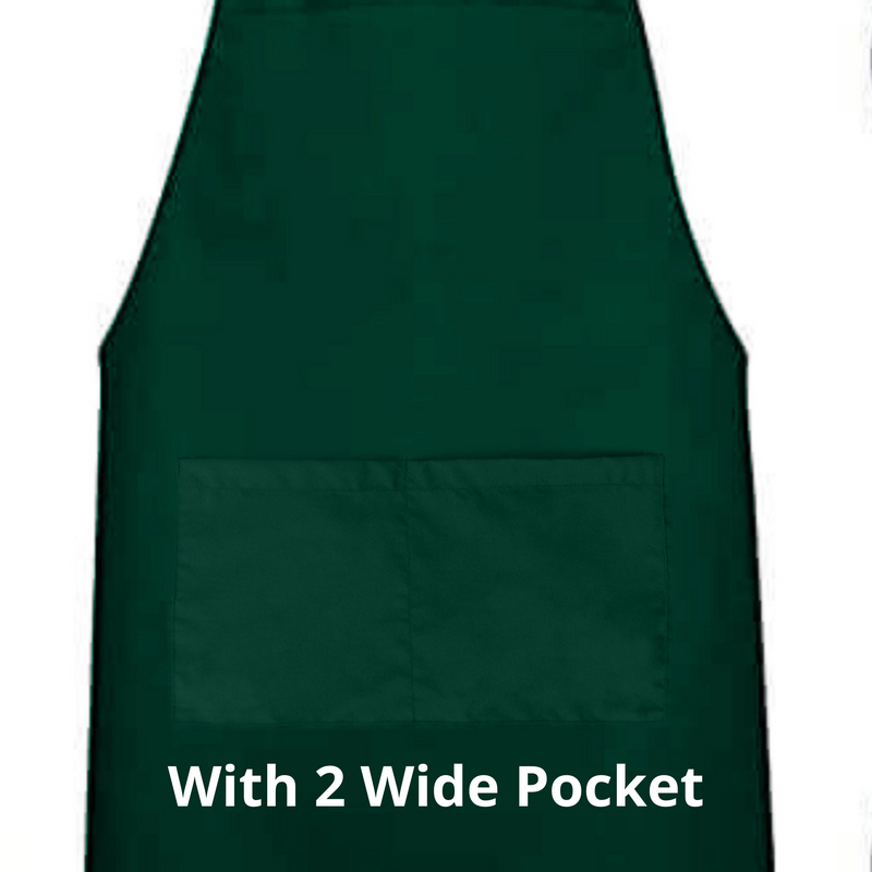 Green Aprons - Pack of 12 (Personalisation available)