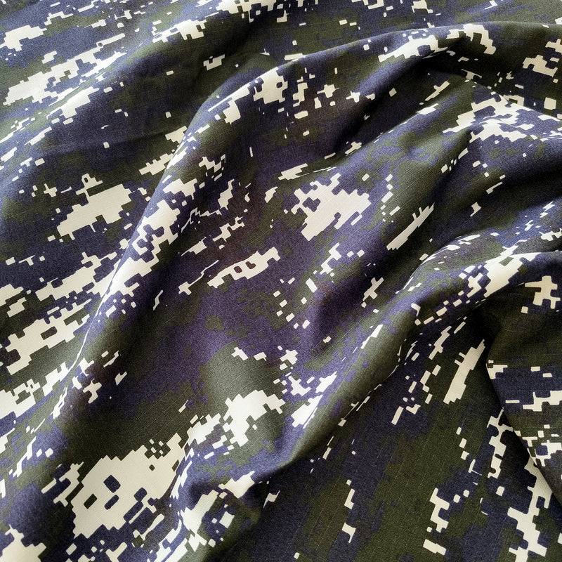 INDIAN COAST GUARD UNIFORM  CLOTH - DIGITAL CAMOUFLAGE