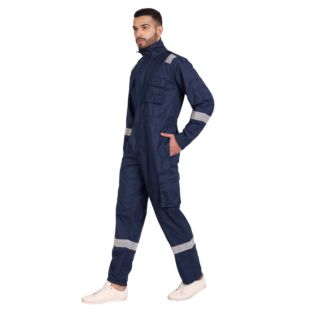 Treated Flame Retardant Coverall