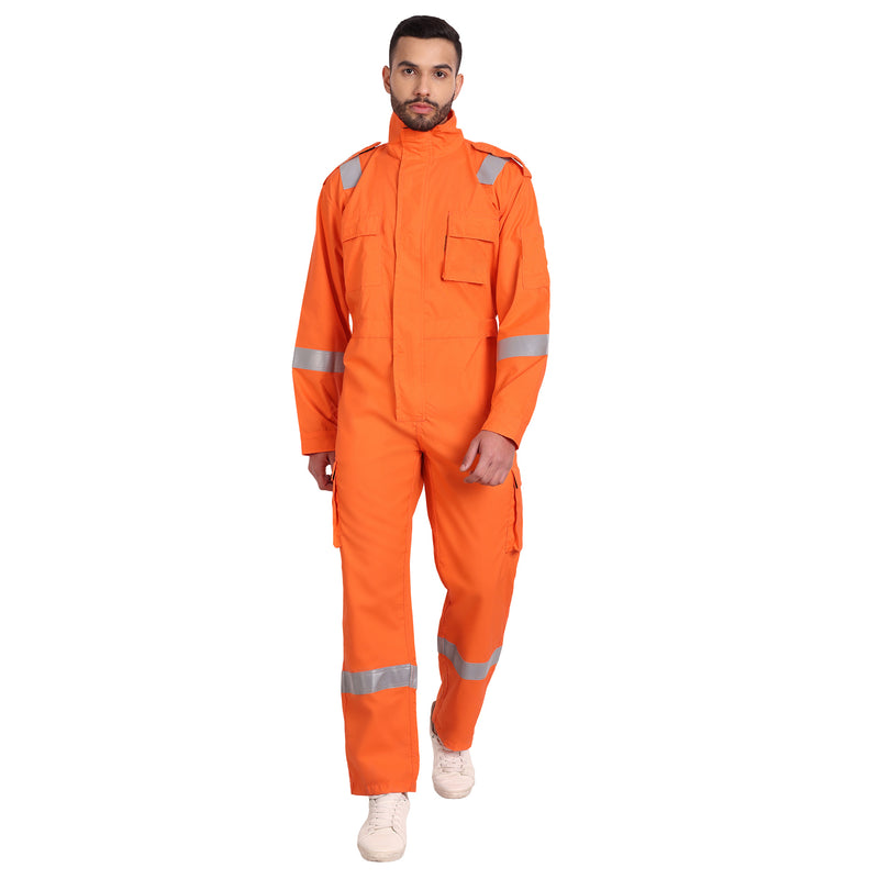 Treated FR Coverall - Orange