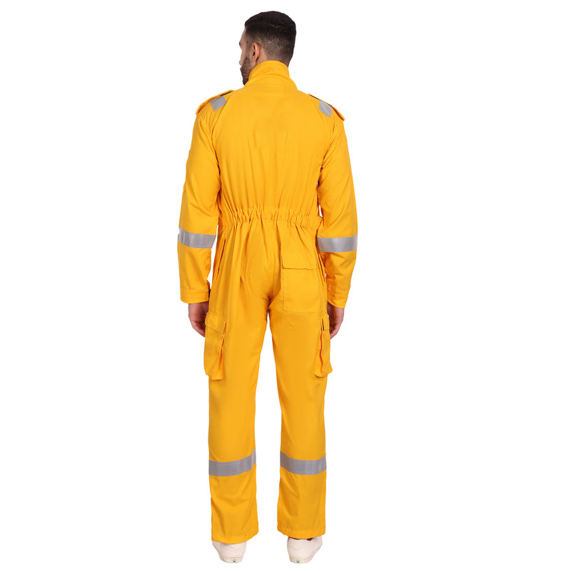 Treated FR Coverall - Yellow