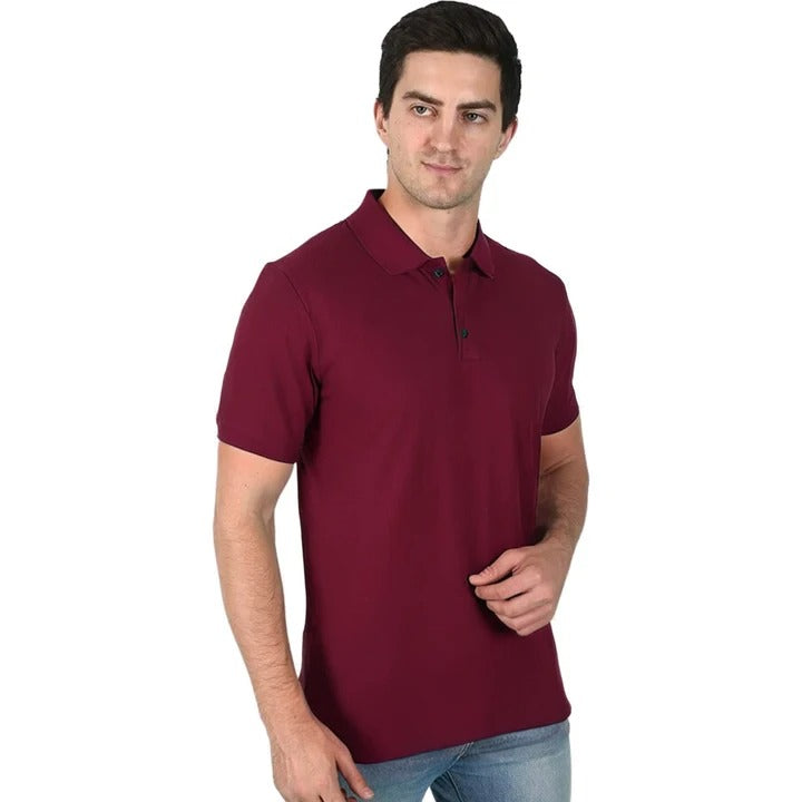 Staff Uniform Maroon T-Shirt