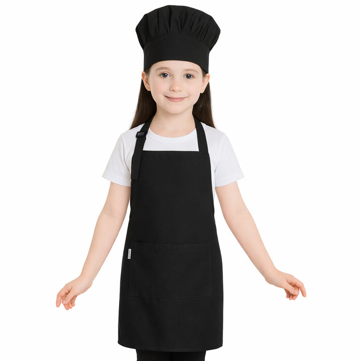 Kids Apron with Chef Cap