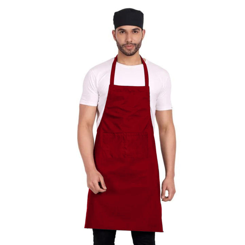 Red Aprons - Pack of 6 (Personalisation available)