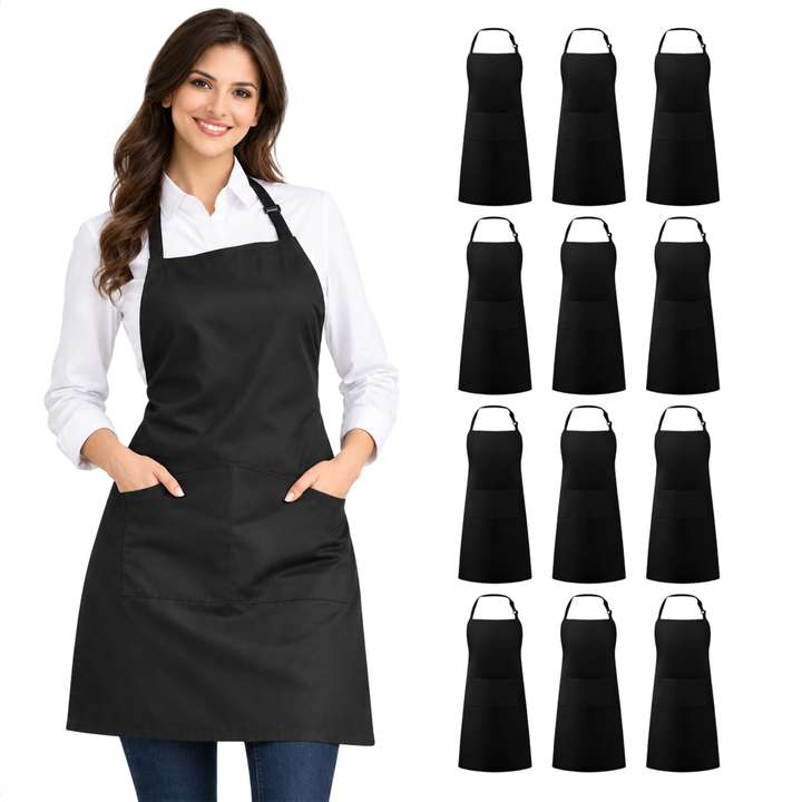 Adjustable Waterproof Apron Pack of 12