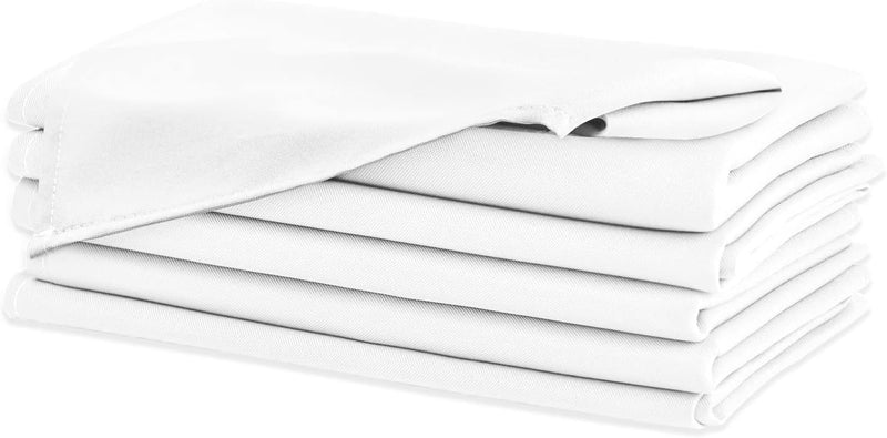 White Table Napkins- Pack of 6(Personalisation Available)