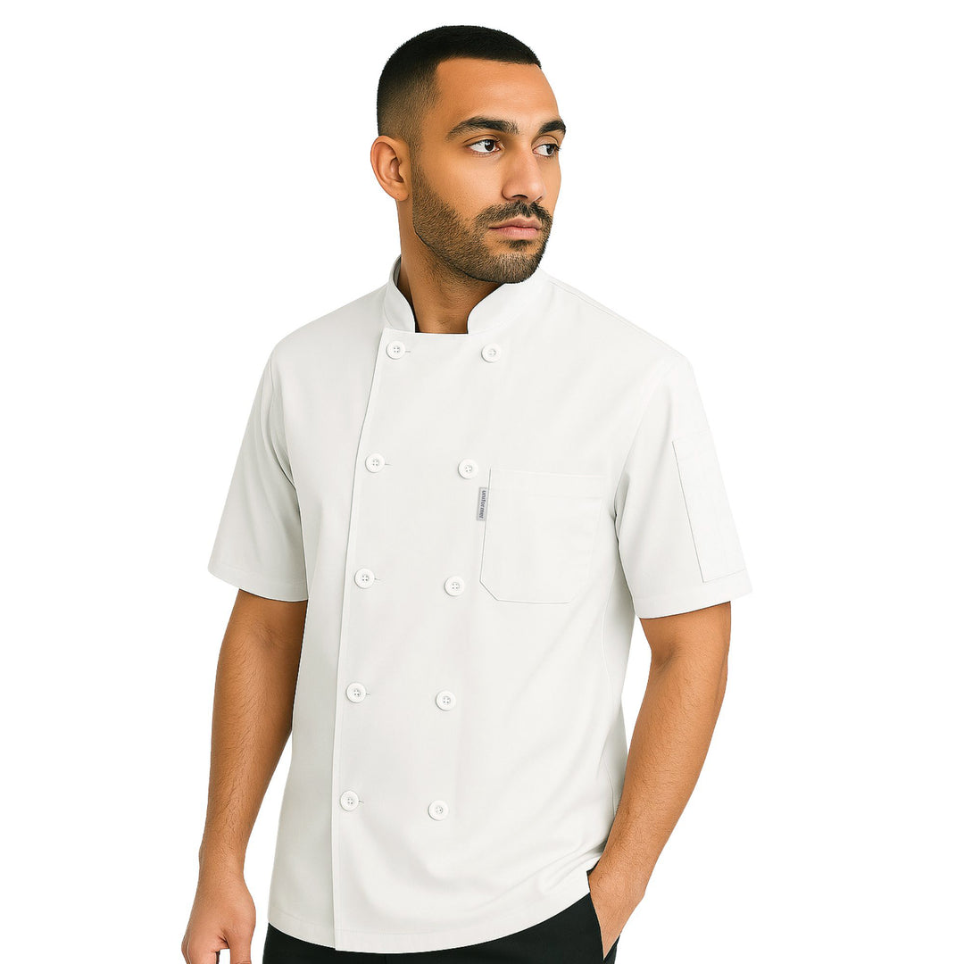 Classic Half Sleeves Unisex Chef Coat