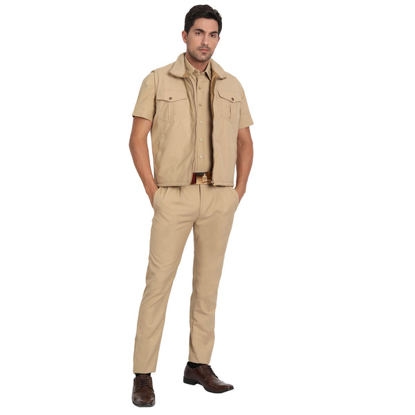 Khaki Half Jacket