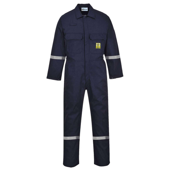 BPCL Uniform Inherent FR Coverall - Navy Blue - uniformer