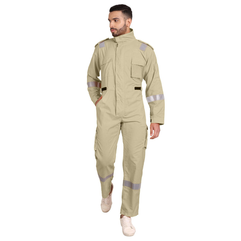 Inherent FR Coverall - Khaki - uniformer