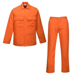 Flame Retardant Cotton 470 Jacket and Trouser Uniform for Steel Industry - uniformer