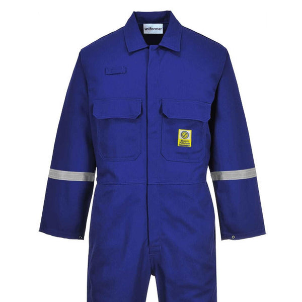 BPCL Uniform Inherent FR Coverall - Royal Blue - uniformer