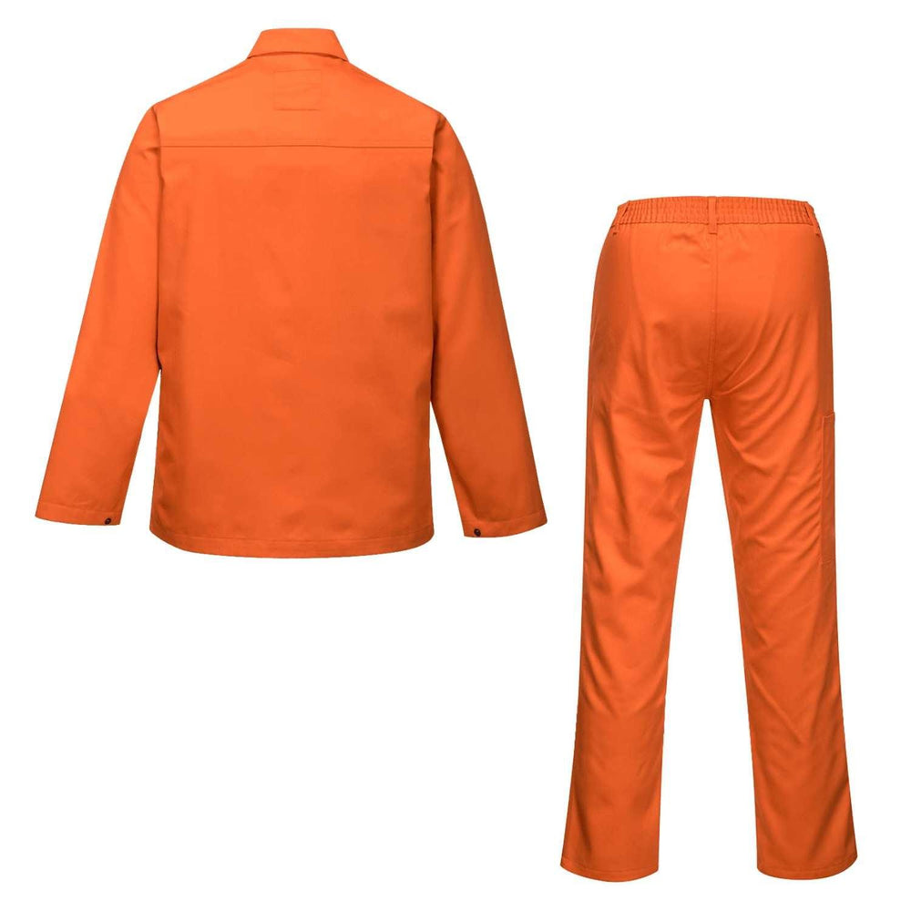 Flame Retardant Cotton 470 Jacket and Trouser Uniform for Steel Industry - uniformer