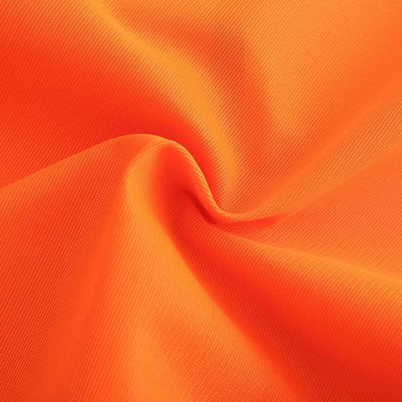 Pack Of 2 Reflective Safety Jacket - Orange - uniformer