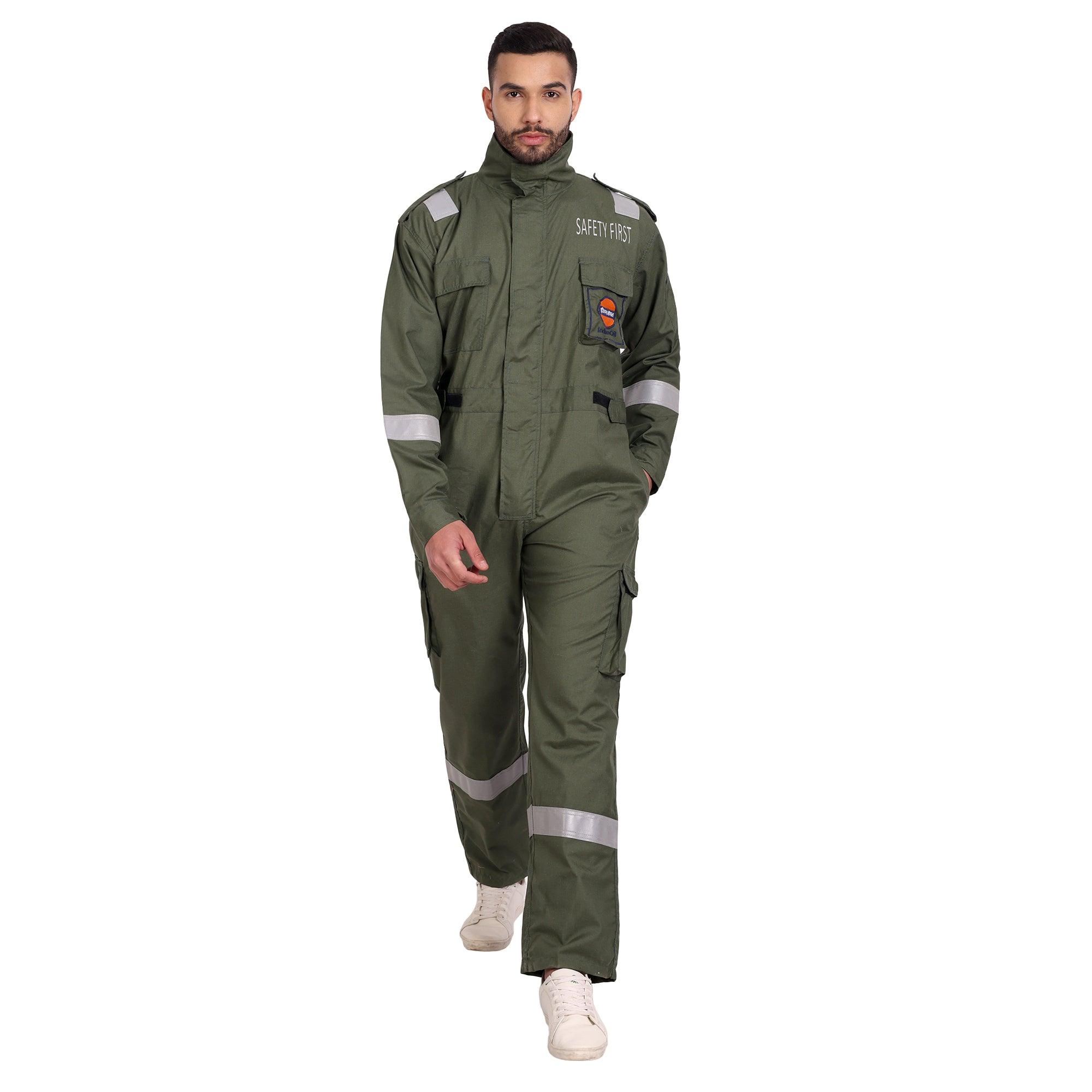 Olive store green coveralls