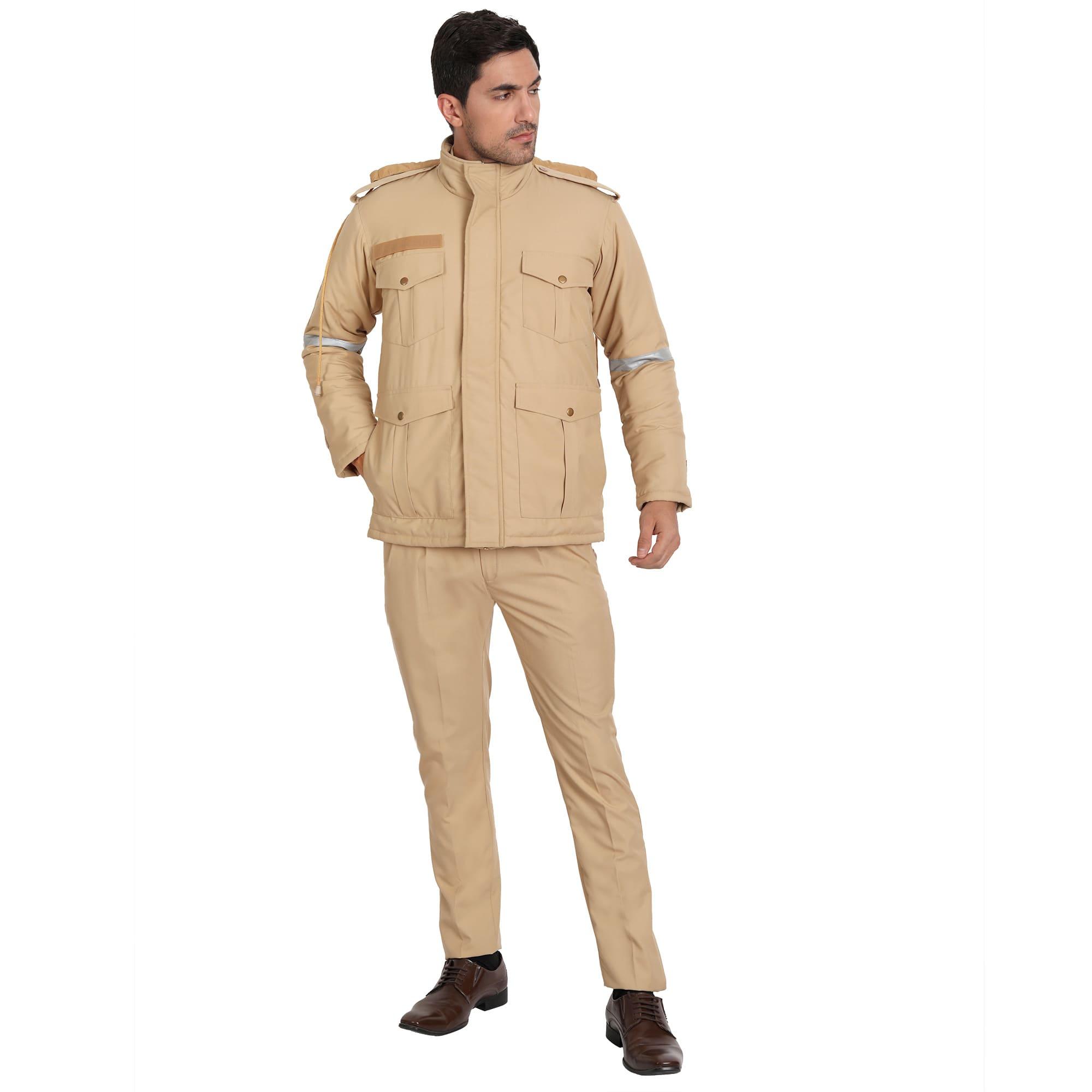 Buy Khaki Jackets & Coats for Men by T-Base Online | Ajio.com