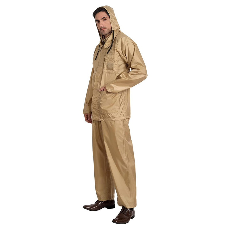 Police Rain Suit - Khaki - uniformer