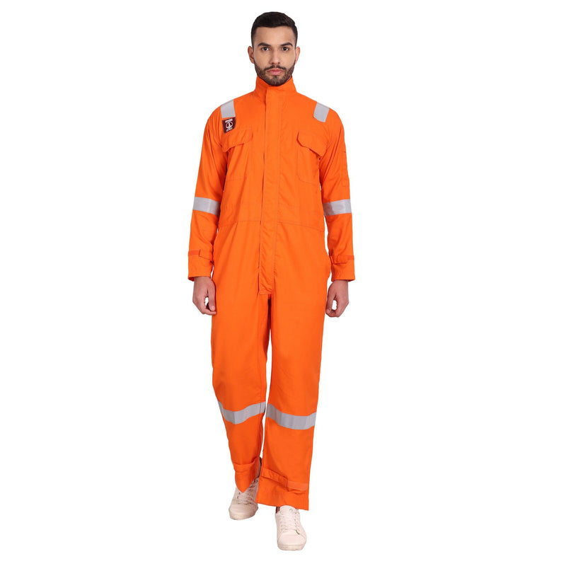 ONGC Uniform Inherent FR Coverall - Orange - uniformer
