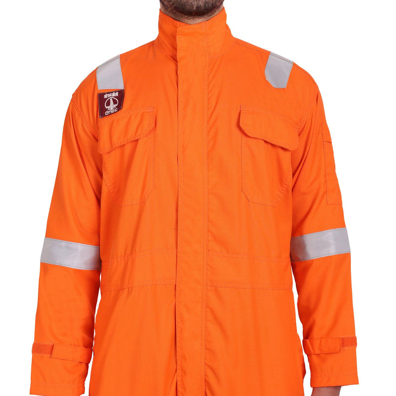 ONGC Uniform Inherent FR Coverall - Orange