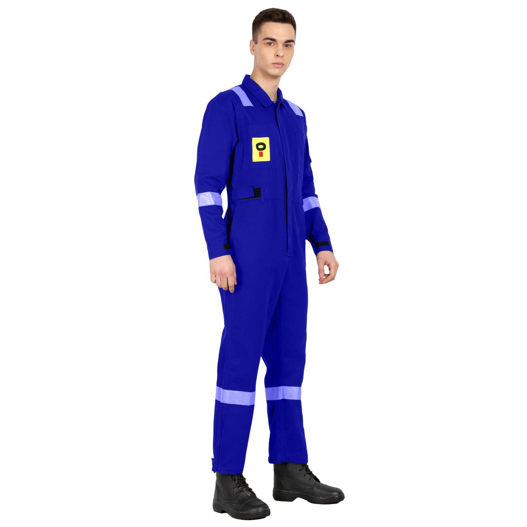 OIL India Uniform Coverall Full Sleeves - Korn Blue - uniformer