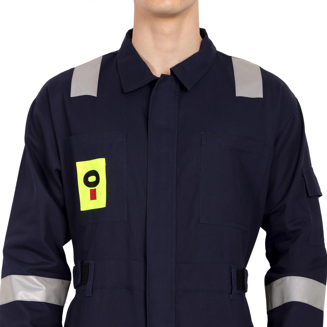 OIL India Uniform Coverall Full Sleeves - Navy Blue - uniformer