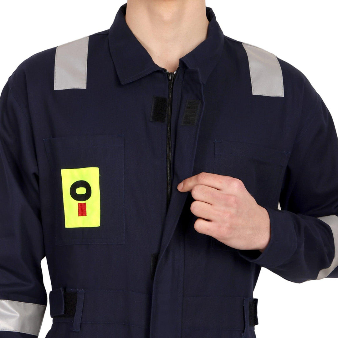 OIL India Uniform Coverall Full Sleeves - Navy Blue - uniformer