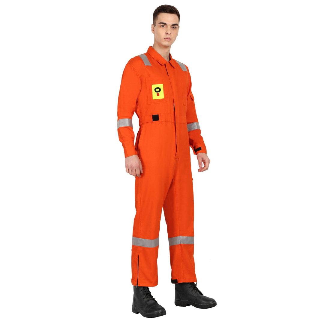 OIL India Uniform Coverall Full Sleeves - Orange - uniformer