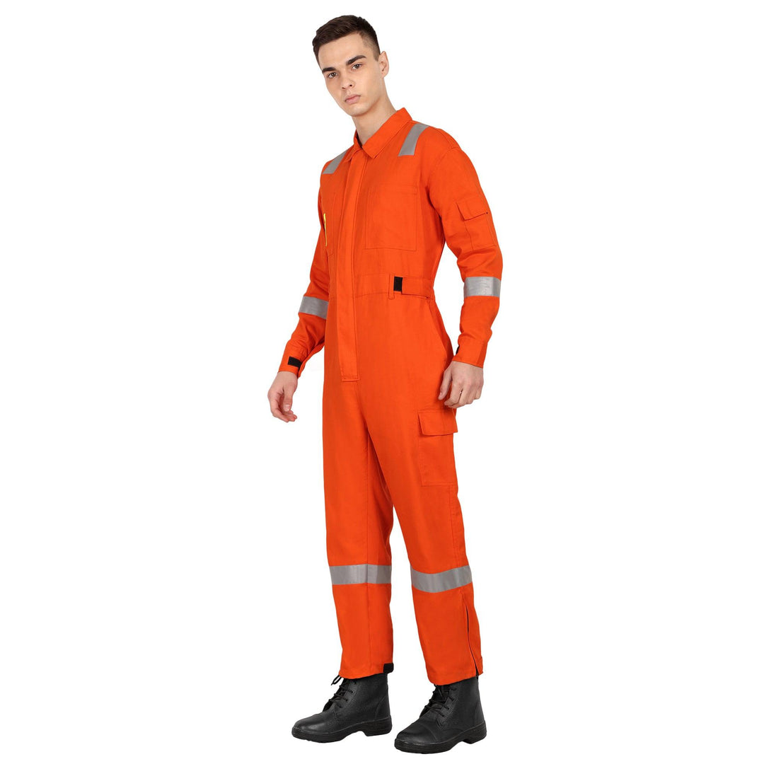OIL India Uniform Coverall Full Sleeves - Orange - uniformer