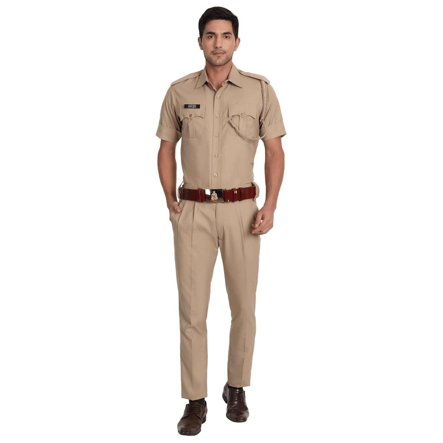 Buy uniformer Men Regular Fit Shirtupst001Khaki2XL at Amazonin