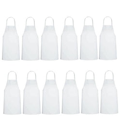 White Aprons - Pack of 12 - uniformer