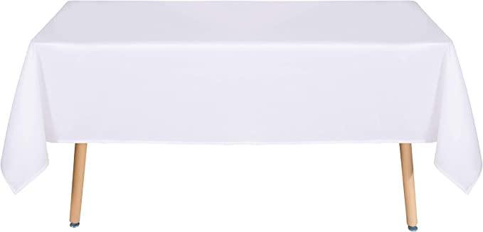 White Rectangle Table Cloth - uniformer